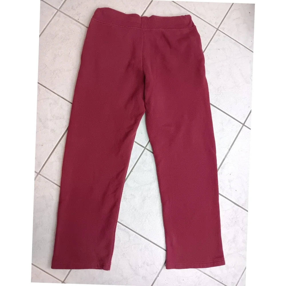 Maroon‎ BC Eagles Sweatpants Joggers Mens Large Drawstring Logo Athletic